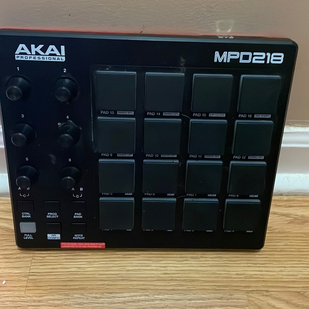 MIDI control pad